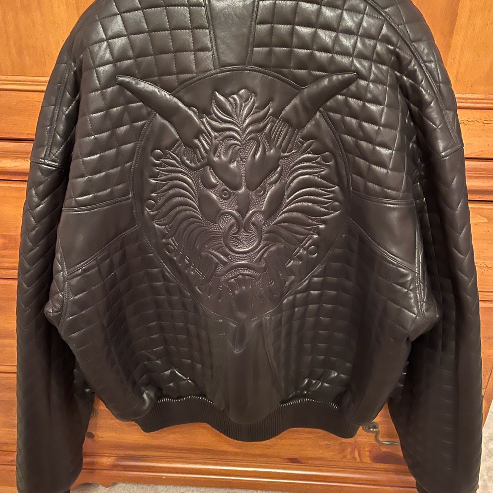 Marc Buchanan Pelle Pelle black leather jacket. Brand new! No tags. - Picture 2 of 4
